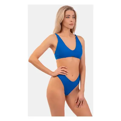 Women's swimsuit Nebbia Triangle Bralette Bikini Top with padding Blue