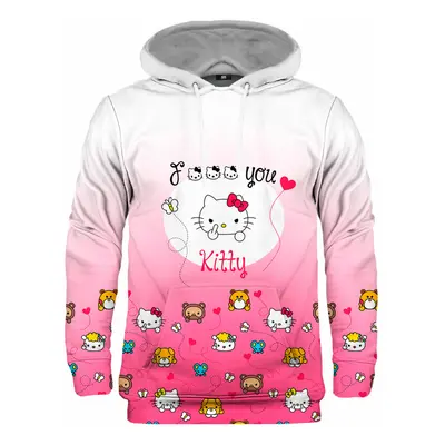 Mr. GUGU & Miss GO Unisex's Angry Kitty Hoodie H-K2230