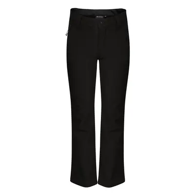 Kids softshell pants ALPINE PRO HURFO black