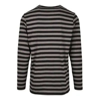 Regular Stripe LS Asphalt/Black