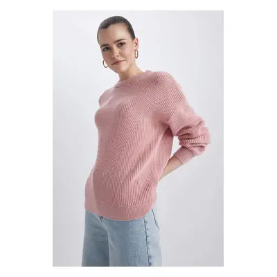 DEFACTO Regular Fit Crew Neck Knitwear Pullover