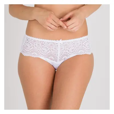 PLAYTEX FLOWER ELEGANCE MIDI - Women's lace panties (boxers) - white