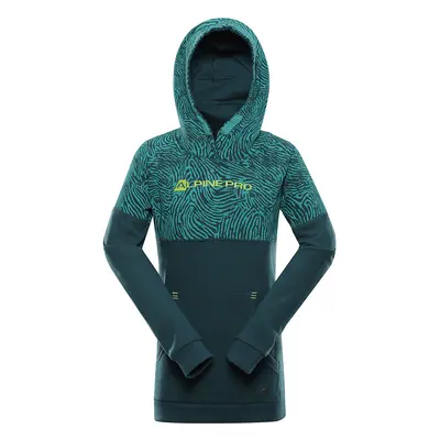 Kids cotton sweatshirt ALPINE PRO KYTORO SEA MOSS PA variant