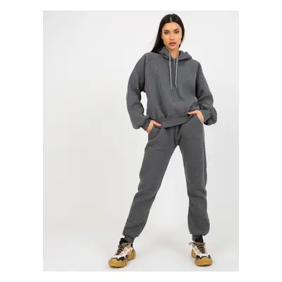 Women's basic tracksuit - gray