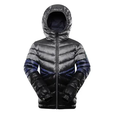 Kids hi-therm jacket ALPINE PRO ROGO frost gray