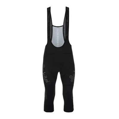 Men's 3/4 cycling leggings Kilpi ARENAL-M black