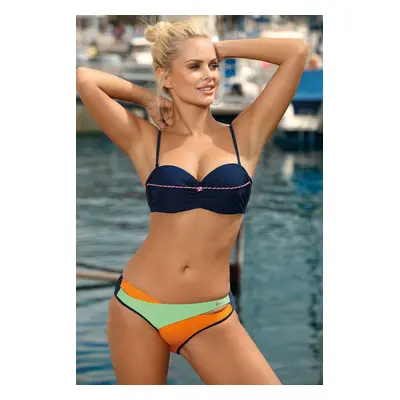 Swimwear Magnolia Blu Scuro-Incas-Cricket M-584 (4) Navy-Orange