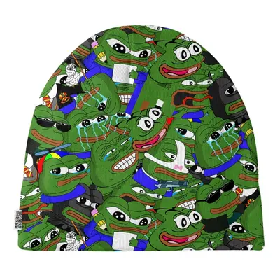 Mr. GUGU & Miss GO Man's Pepe Memes Beanie MB