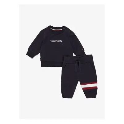 Dark blue kids tracksuit Tommy Hilfiger - Girls