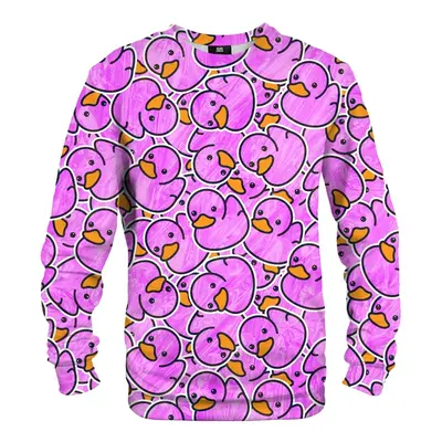 Mr. GUGU & Miss GO Unisex's Rubber Duck Sweatshirt S-Pc2187