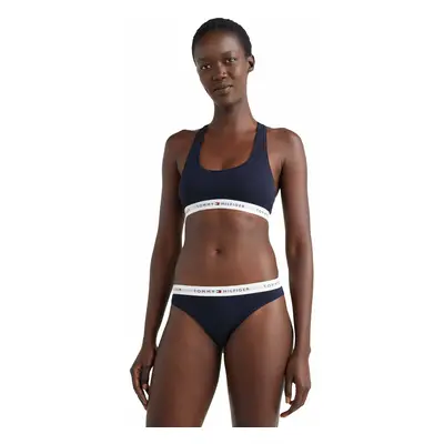 Tommy Hilfiger Woman's Thong Brief UW0UW03836DW5 Navy Blue