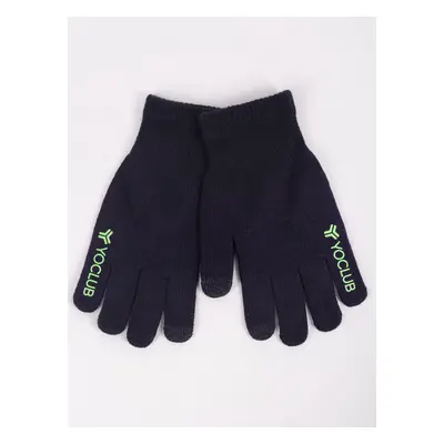 Yoclub Kids's Gloves RED-0245C-AA5E-005