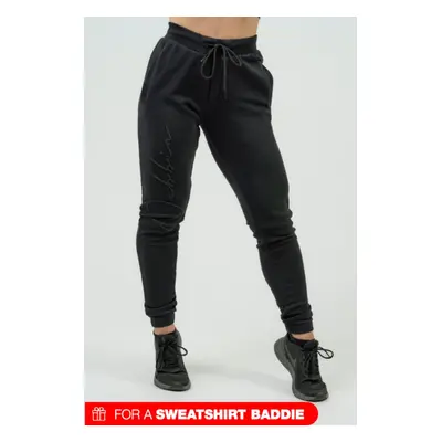 Nebbia Intense Women's High-Waist Joggers Signature Black Sweatpants