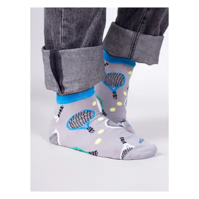 Yoclub Man's Cotton Socks Patterns Colors SKS-0086F-B700