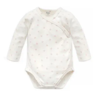 Pinokio Kids's Lovely Day Rose Wrapped Longsleeve Bodysuit