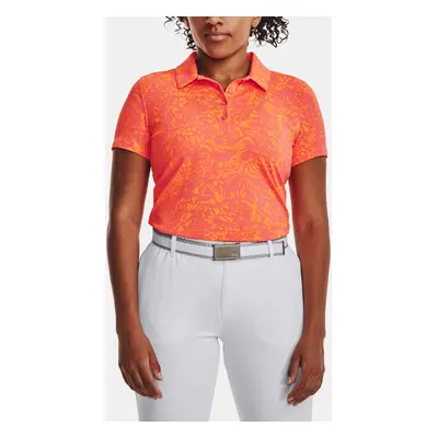 Under Armour T-Shirt UA Playoff Printed SS Polo-PNK - Women