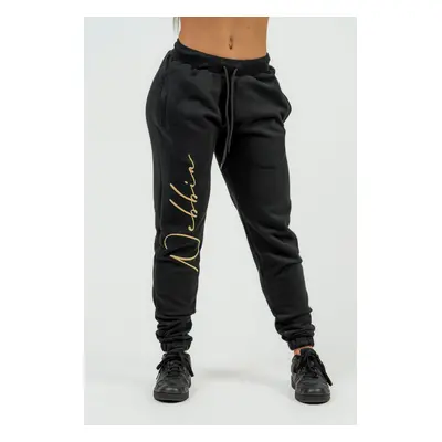 Nebbia Intense Women's High-Waist Joggers Signature Gold Sweatpants