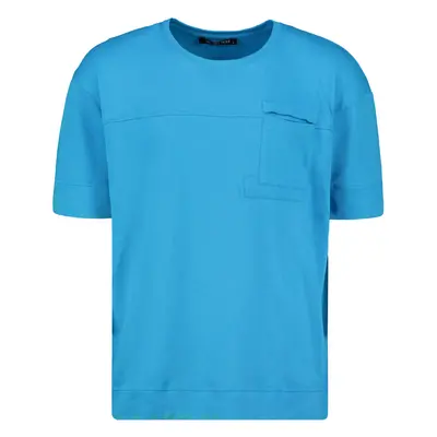 Men's T-shirt cornflower blue Dstreet z