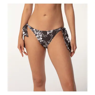 Aloha From Deer Woman's Dark Flowers Bikini Bows Bottom WBBB AFD523