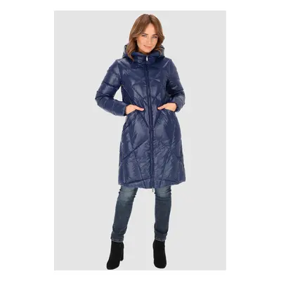 PERSO Woman's Jacket BLH236060FX Navy Blue