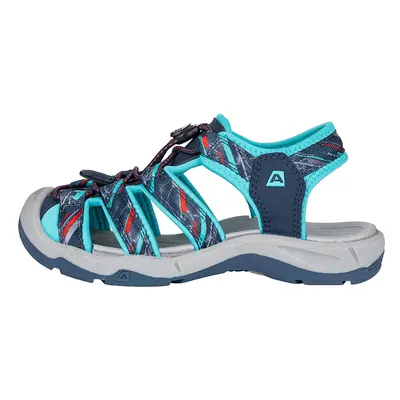 Children's summer sandals ALPINE PRO GASTER scuba blue