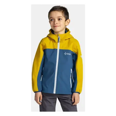 Boys' softshell jacket Kilpi RAVIO-J Dark blue