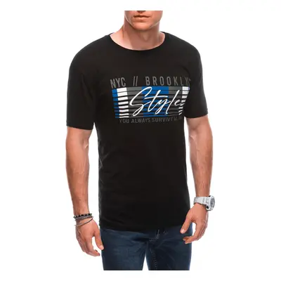 Edoti Men's printed t-shirt