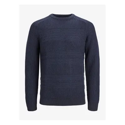 Dark blue men's sweater by Jack & Jones Davis