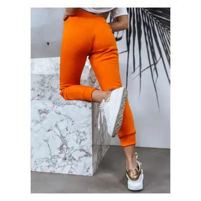 Women's Sweatpants FITS Orange Dstreet z