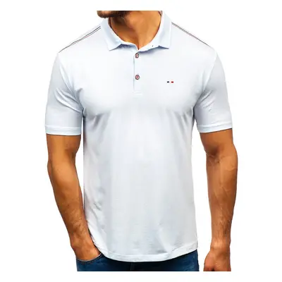 Men's Modern Polo Shirt - White