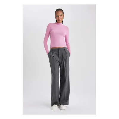 DEFACTO Wide Leg Double Pocket Striped Pants