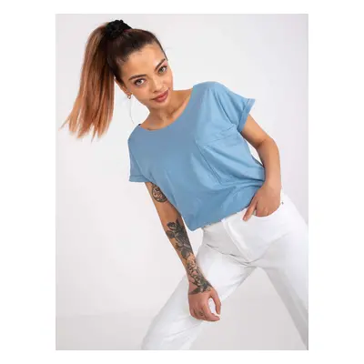 Basic Light Blue Ventura T-shirt for Women