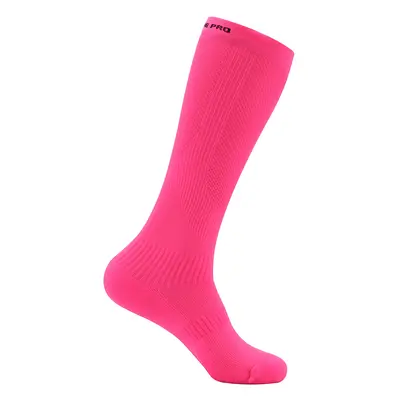 Socks with antibacterial treatment ALPINE PRO REDOVICO neon knockout pink