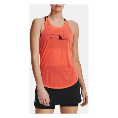 Under Armour Tank Top UA Run Trail Tank-ORG - Women