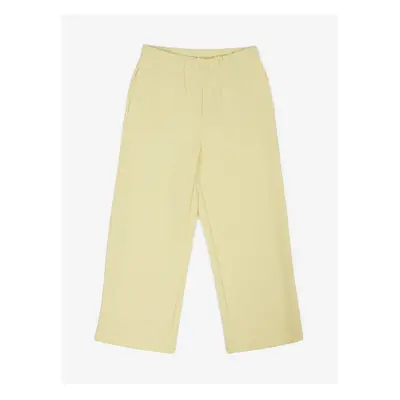 Light Yellow Girls' Sweatpants ONLY Scarlett - Girls