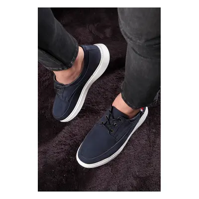 Ducavelli Daily Genuine Leather Men's Casual Shoes, Summer Shoes, Lightweight Shoes.