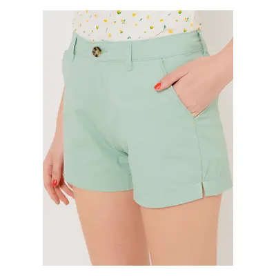 Light Green Shorts CAMAIEU