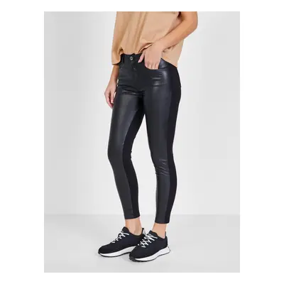 Black women's cropped pants Liu Jo