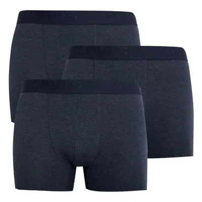 3PACK Men's Boxers Levis Blue