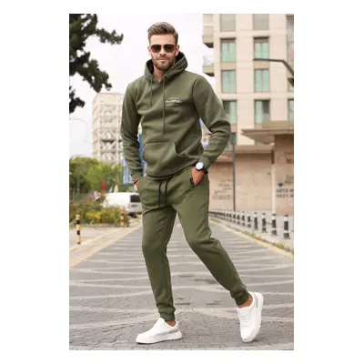 Madmext Khaki Men's Tracksuit Set