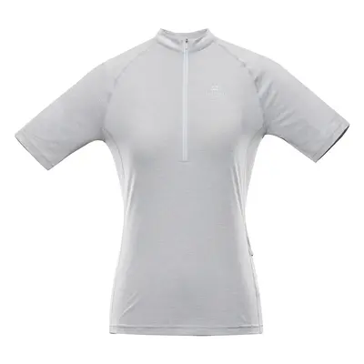 Women's quick-drying cycling T-shirt ALPINE PRO LATTERA high rise