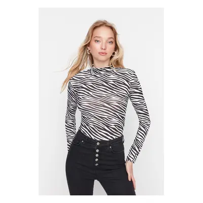 Női body Trendyol High Collar