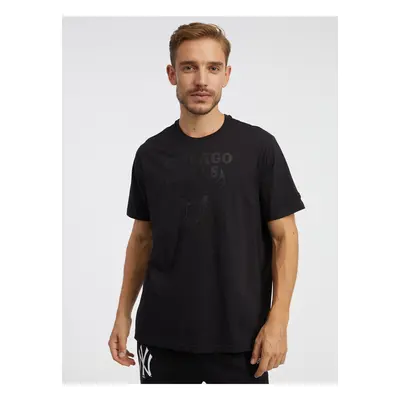 Black Mens T-Shirt New Era Chibul - Men