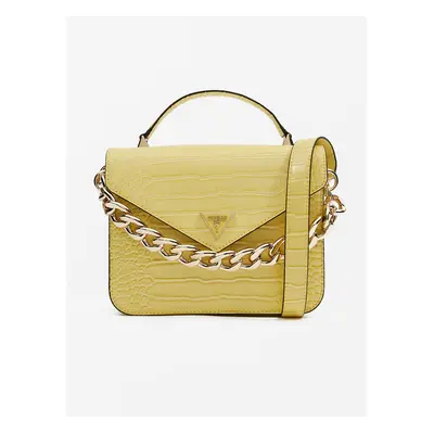 Yellow Ladies Handbag Guess Retour - Ladies