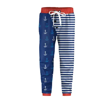 Mr. GUGU ( Miss GO Unisex's Joggers J-K1636 Navy Blue