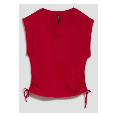 WOMEN'S TOP L-TS-4060 STRAWBERRY