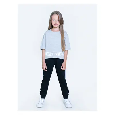 Big Star Kids's T-shirt_ss T-shirt Black-901