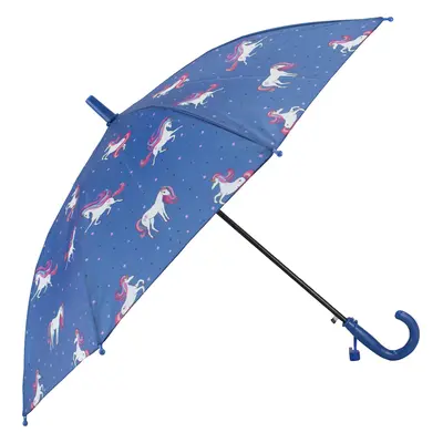 Semiline Kids's Manual Umbrella L2054-1 Navy Blue