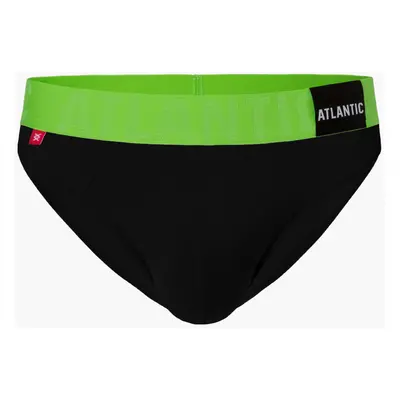 Briefs Atlantic MP-1566/23 S-2XL black-green