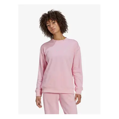 Women's light pink adidas Originals sweatshirt